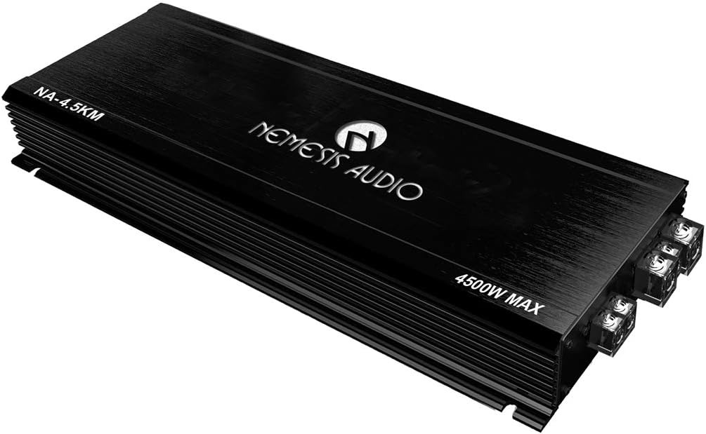 Nemesis Audio NA-4.5KM 4500 W Car audio stereo receiver Power integrated amp amplifier 1-CH/Monoblock Car Stereo Amplifier