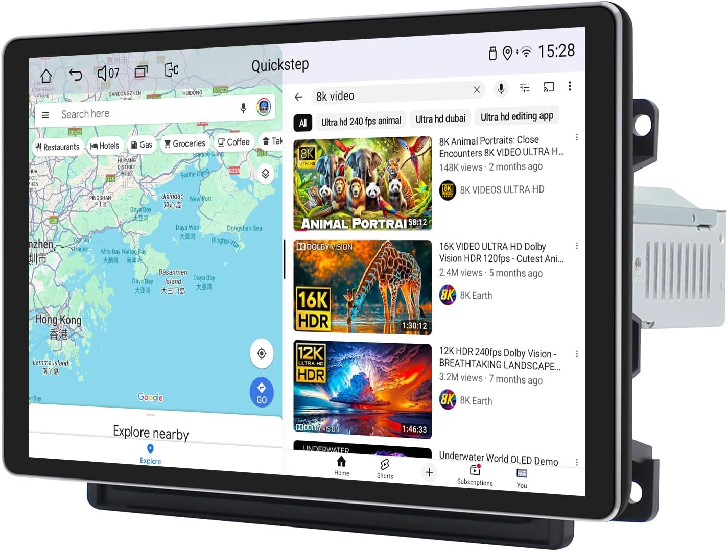 Joying Car Radio for Jeep Grand Cherokee 2014-2019 Upgrade, Android 13 Head Unit 10.1 Inch IPS Touchscreen Stereo for 8.4