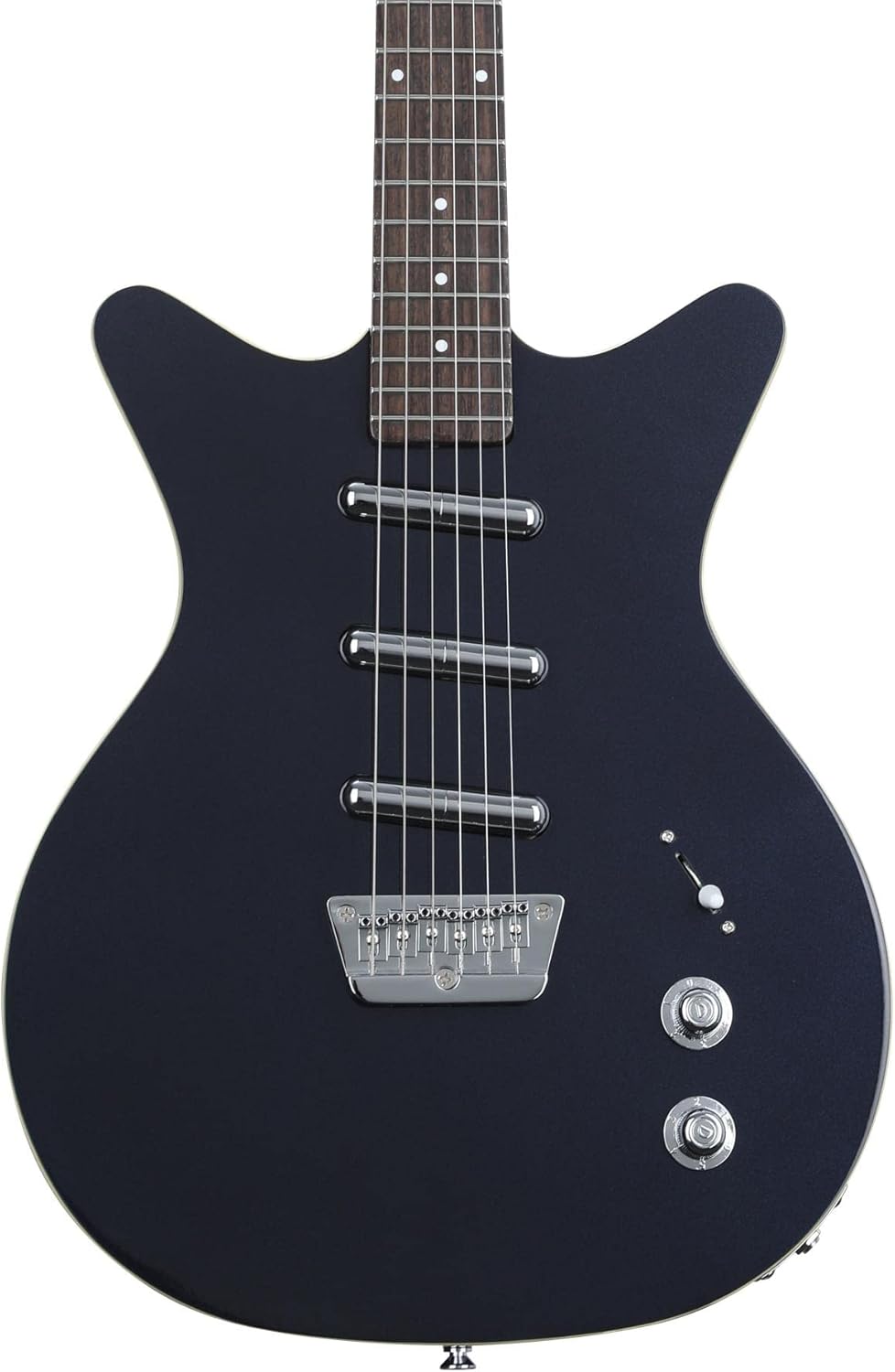 Danelectro '59 Triple Divine Electric Guitar - Blue Metallic