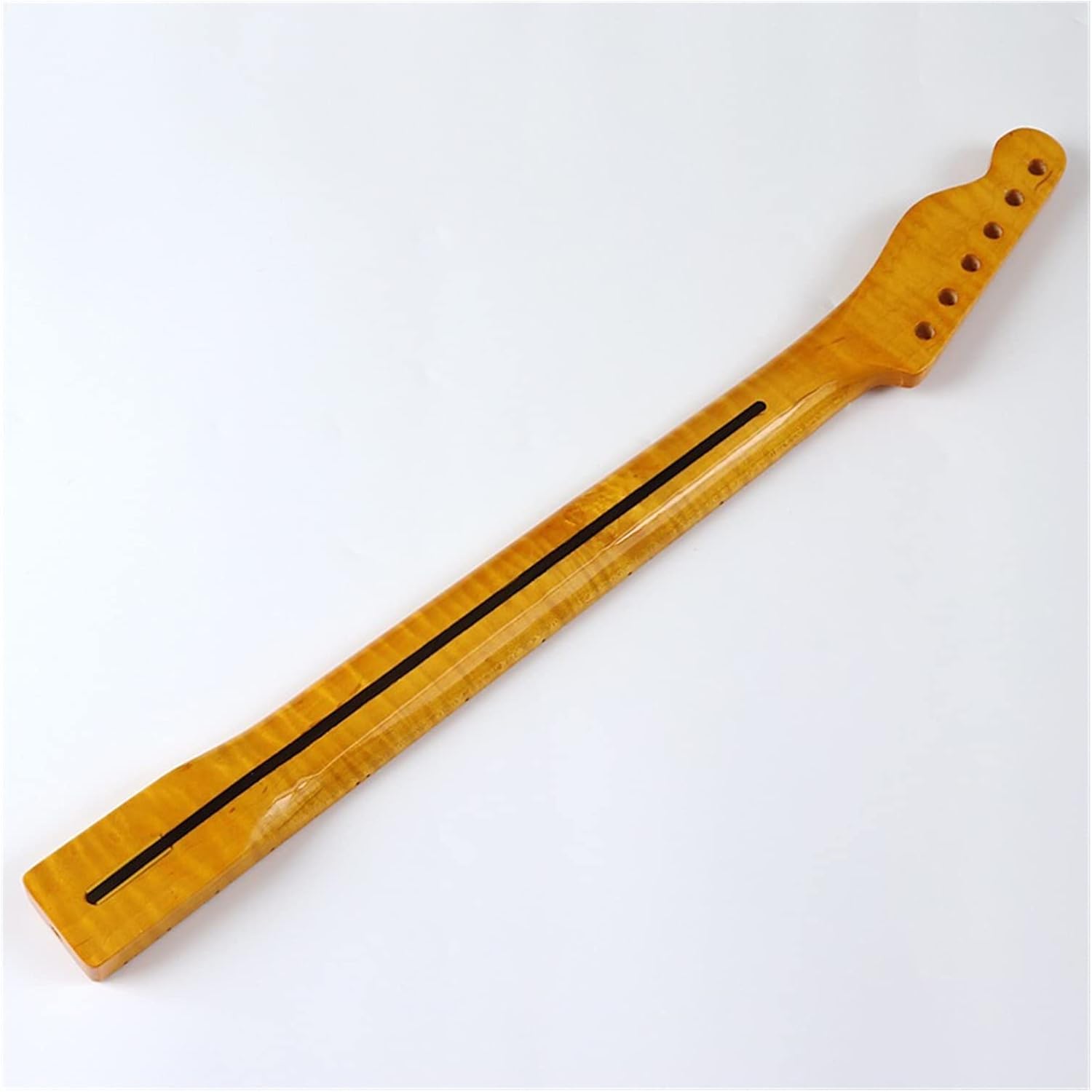 TSTS Electric Guitar Neck Maple Guitar Neck 21 Frets for TL Guitar Neck High Gloss 5.6cm Width Guitar ​Neck Replacement