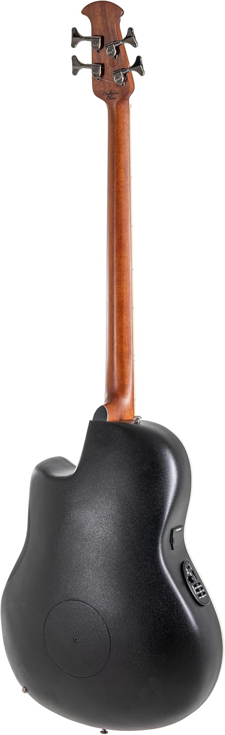 Ovation Celebrity Elite Plus Bass CEB44X-7C Mid-depth Acoustic-Electric - Cognac Burst