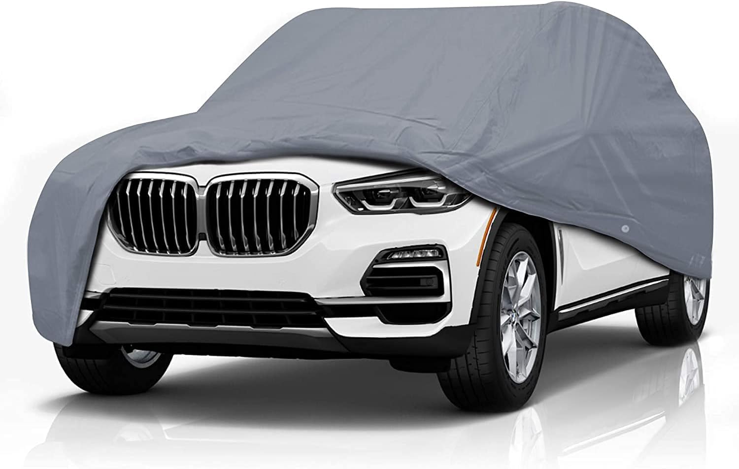 Supreme Full Car Cover – Semi Custom Fit for Full-Size Cars | Dustproof, Windproof, UV Protection, Breathable & Durable All-Weather Protection | Fits Buick Encore 2013-2021 SUV 4-Door