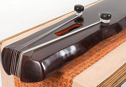 OrientalMusicSanctuary JIAOYE (Banana Leaf Design) Reclaimed Century Old Fir Guqin for Advanced Performers
