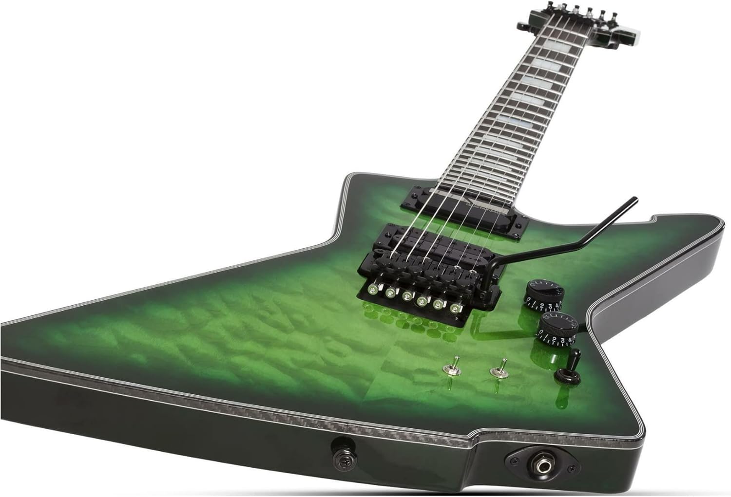 Schecter E-1 FR S Special-edition Electric Guitar - Green Burst