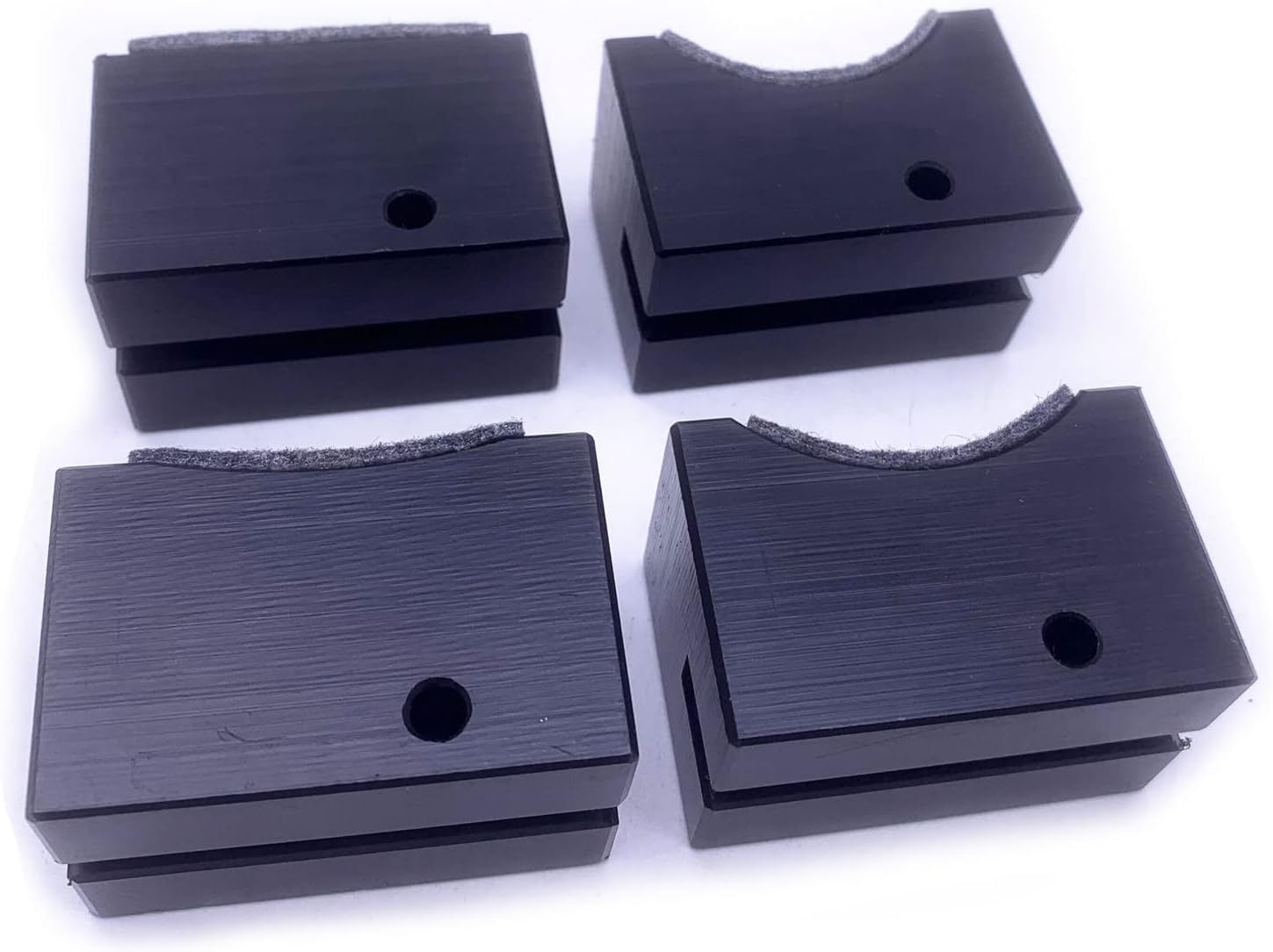 Fret Press Tool Pressing Clamp Fret Installation Tool with 4 Support Cauls 9 Radian Brass Inserts(7.25-20) for Electric Acoustic Guitar Bass