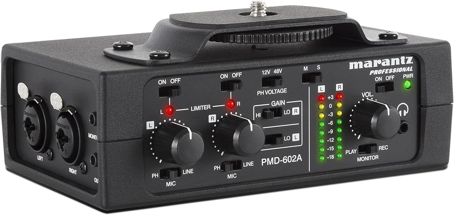 Marantz 2-Channel DSLR Audio Interface PMD-602A