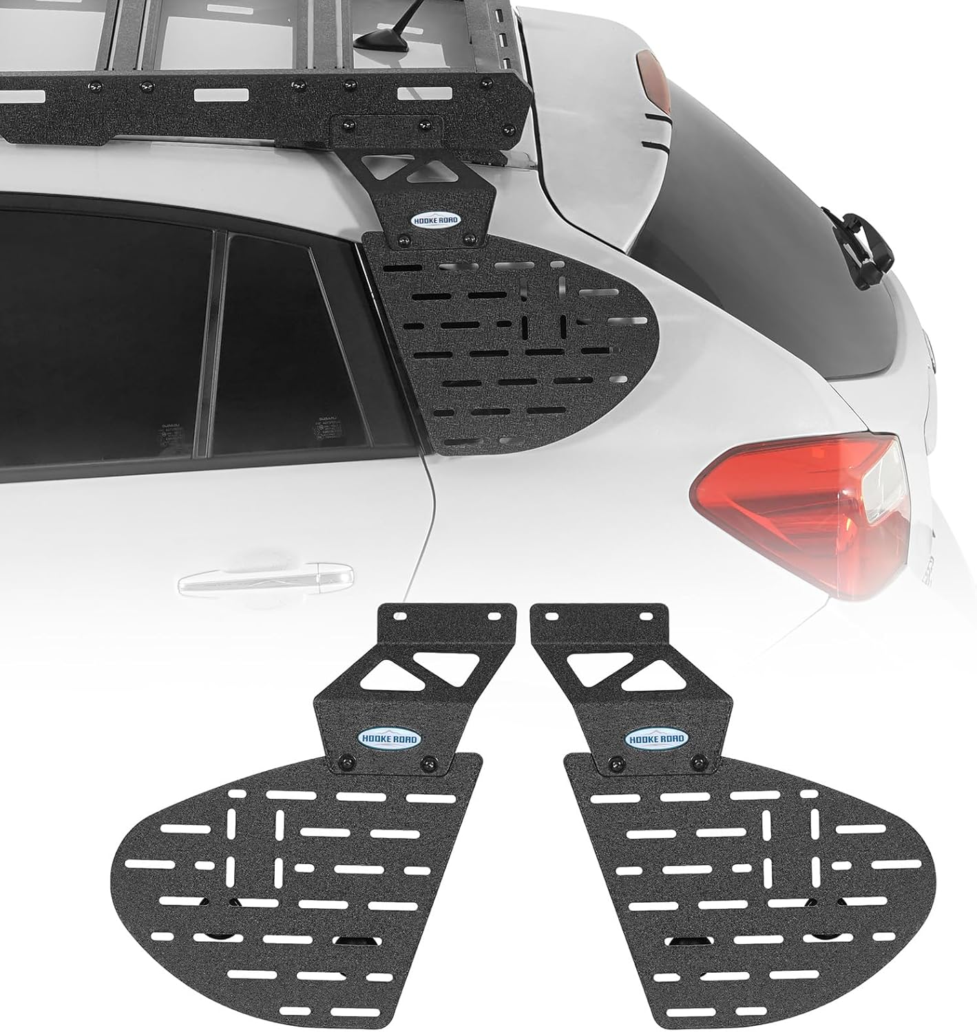 Hooke Road Crosstrek Rear Window Molle Panels for 2013-2017 Subaru XV Crosstrek, Only Works with Hooke Road Roof Rack