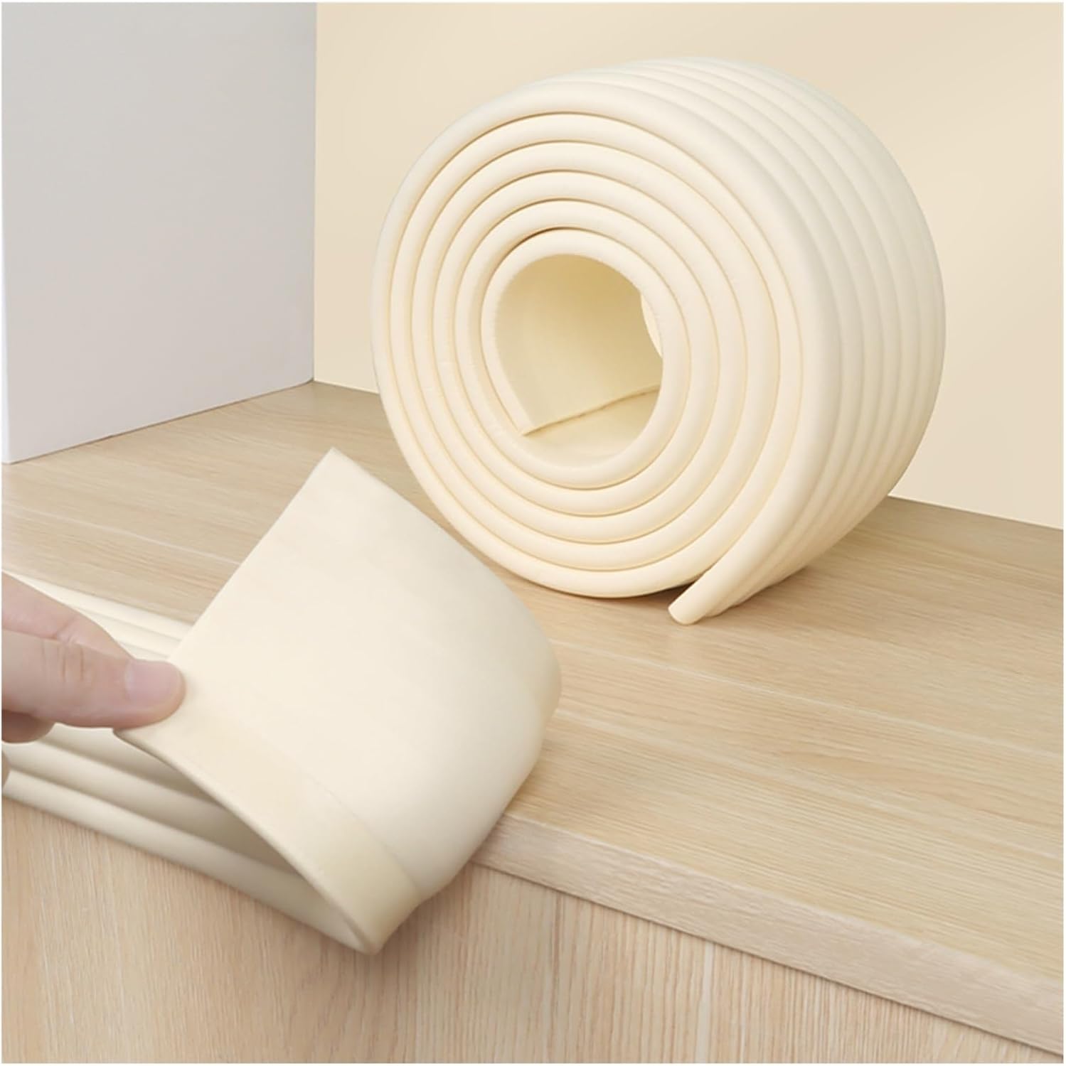 Car Parking Protector Rubber Corner Protector Wall Corner Guard for Parking Garages,Anti-Collision Sponge Edging Warehouse Edge Protectors,Table Corners Workshops Window Sills Proof Padding Foam,1cm