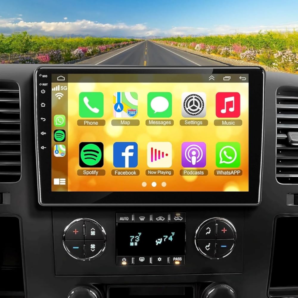 with Carplay Screen for Car 2010 Chevy Express Van 10