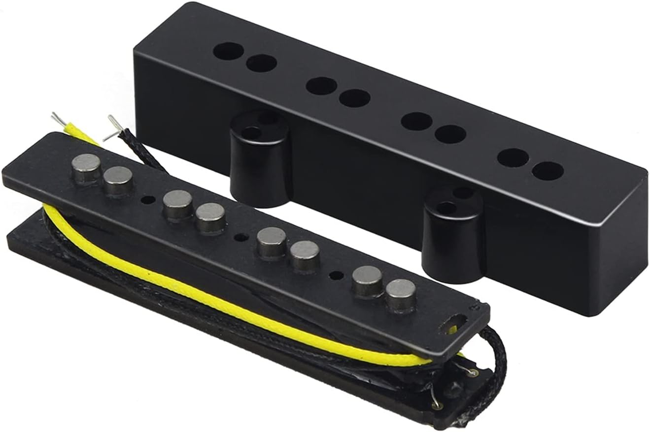 Guitar humbucker Pickup Set of Open Alnico 5 PB Bass Pickup & JB Bass Bridge Pickup for 4 String PB Bass Guitar Accessories