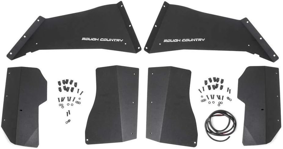 Rough Country Rear Inner Fenders for Jeep Wrangler JK (2007-2018)