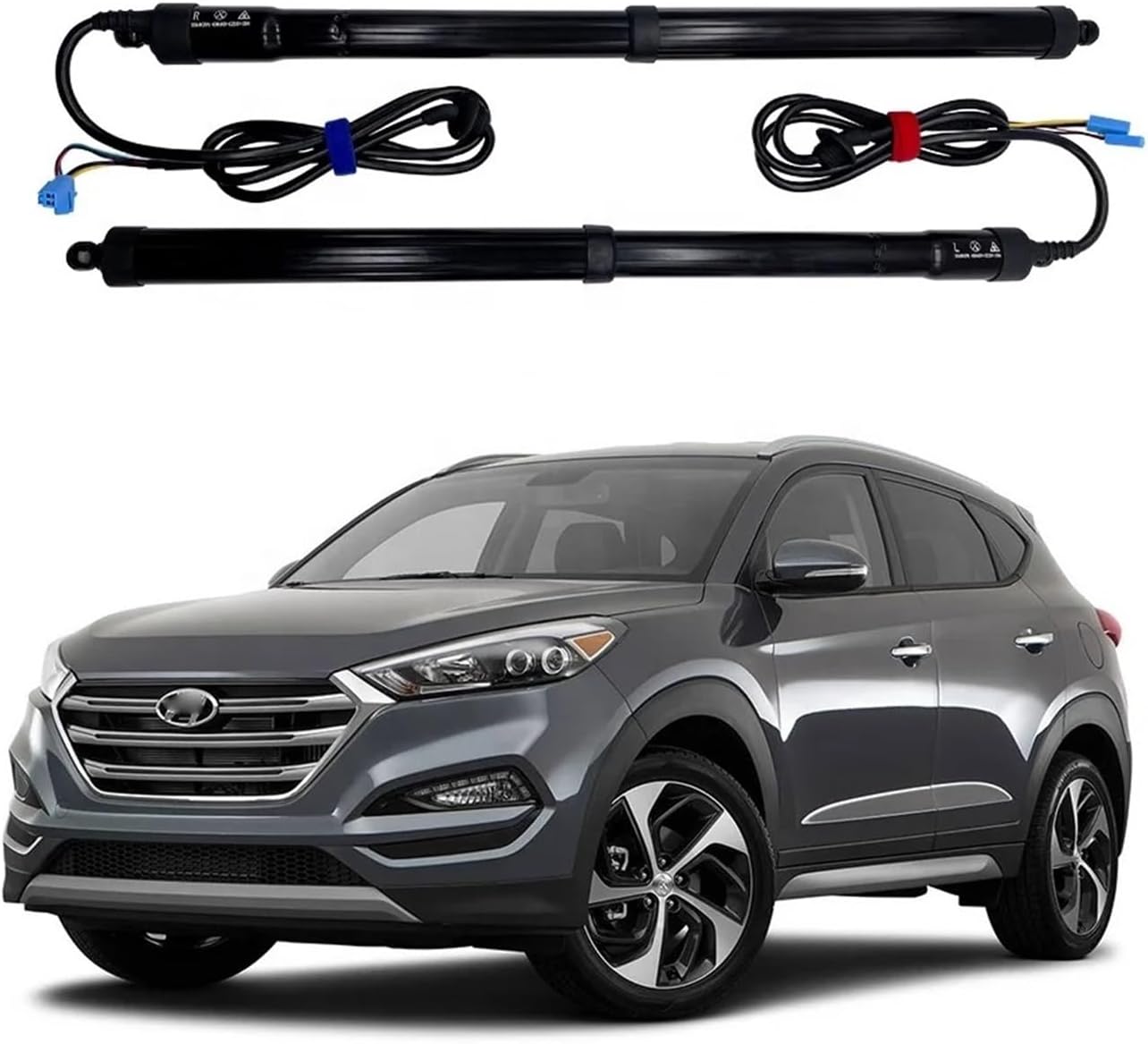 Car Electronics Tailgate Smart Electric Accessories Tail Gate Lift Compatible with Hyundai Tucson 2016-2020 2021 Trunk Spring Foot Sensor(Kick Sensing)