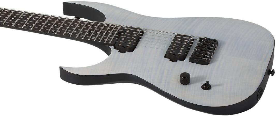 Schecter KM-7 MK-III Legacy 7-string Left-handed Electric Guitar -Transparent White