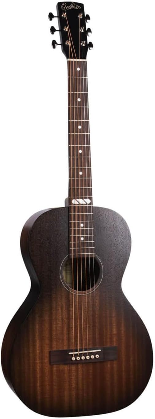 Godin Mahogany Parlor Acoustic-electric Guitar - Black Burst