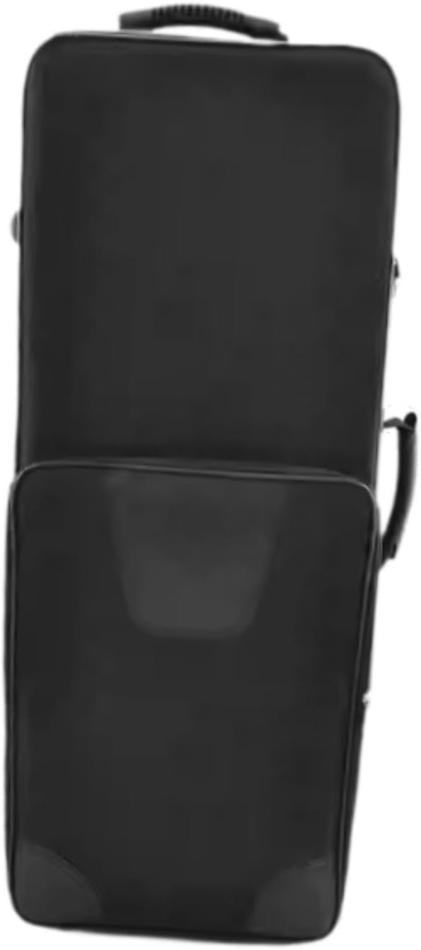 Saxophone Carrying Case for Wind Instruments with Padded Design, Protective Waterproof Hard Shell, Lightweight Portable with Shoulder Strap for Alto Sax- for Tenor Sax