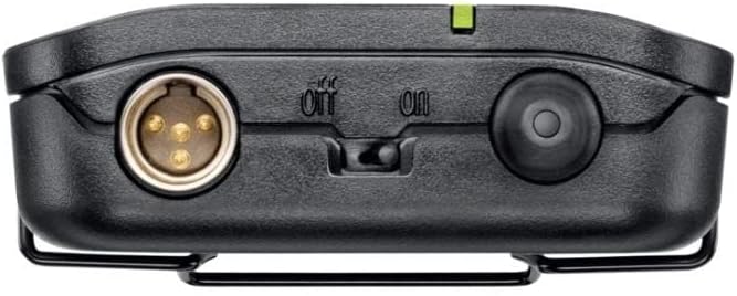 Shure BLX1288/W85 UHF Wireless Microphone System, 300ft Range, 14-Hour Battery Life, Includes Handheld & Lavalier Mics, Dual Channel Receiver, H11 Band