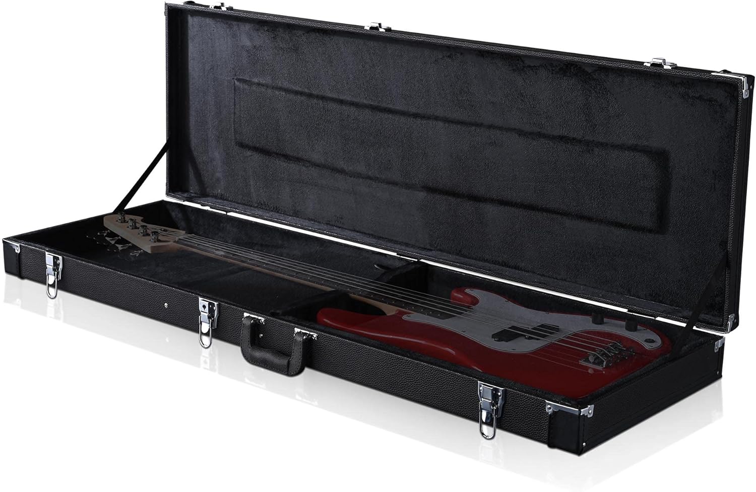 Electric Bass Guitar Hard Shell Carrying Case, 46