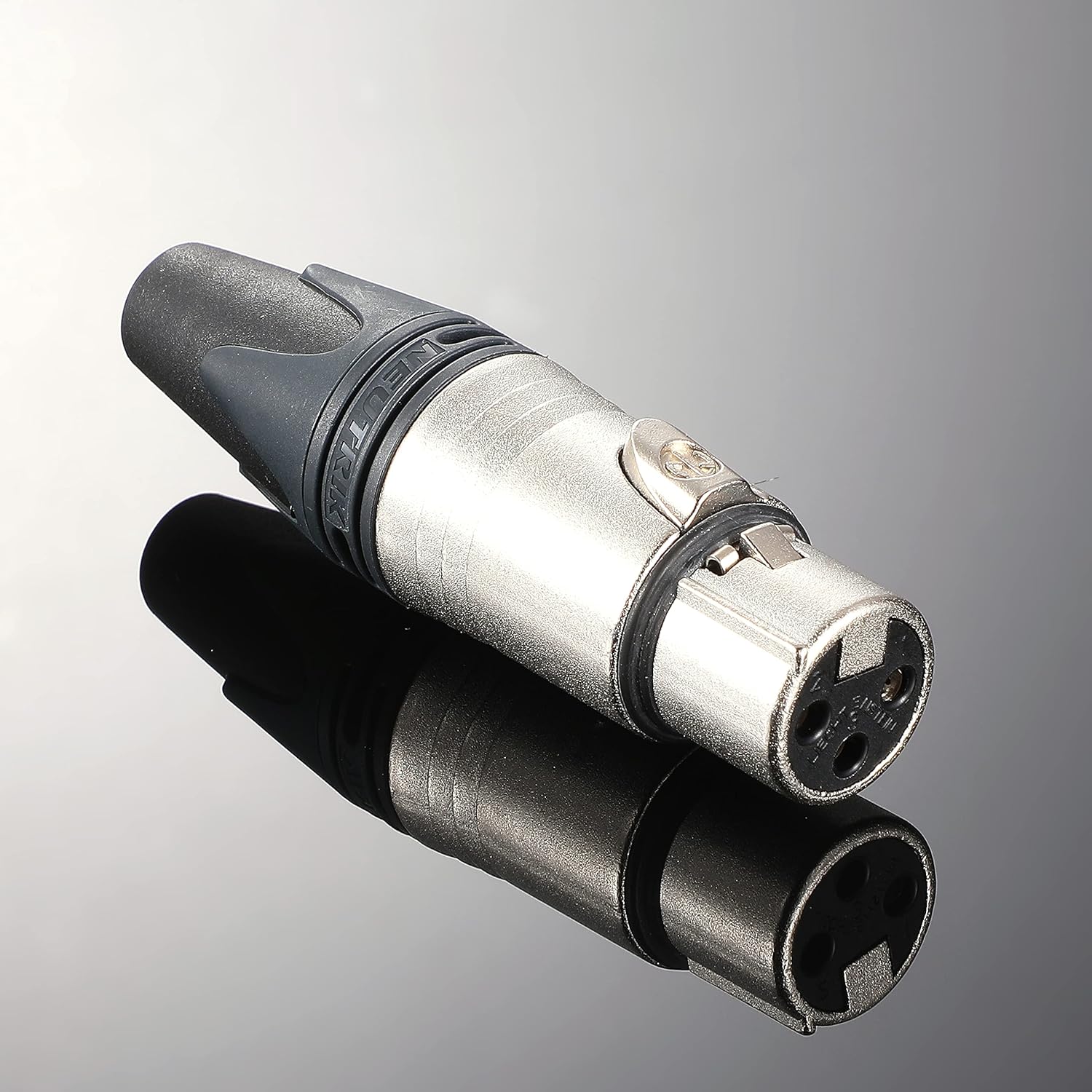 DIY Customized Cable Audio Microphone XLR Line Male to Female, CANARE L-4E6S Wires O.D 6mm, NEUTRIK Silver-Plated XLR Plug Connector, for Mixer Condenser Mic Connection Extension (10 Meters/Pack)