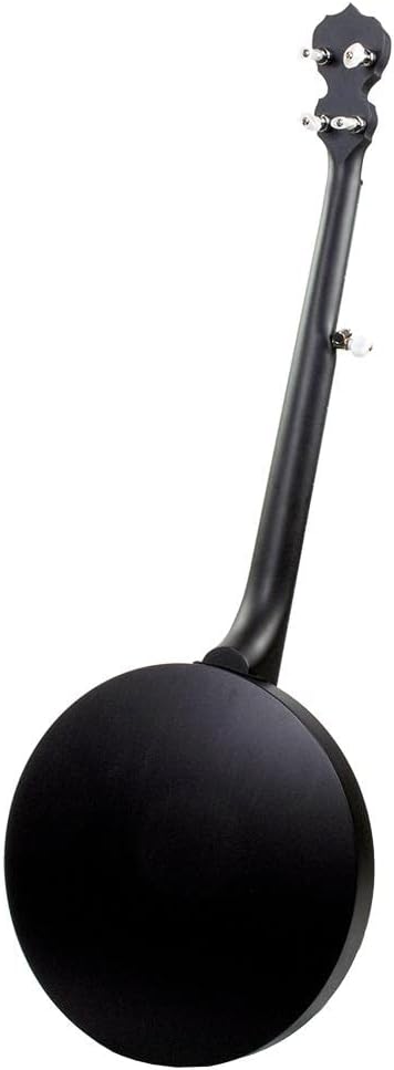 Deering Goodtime BLACKGRASS 5-String Bluegrass Banjo with Hard Case - All-Black Resonator, Neck and Hardware - Midnight