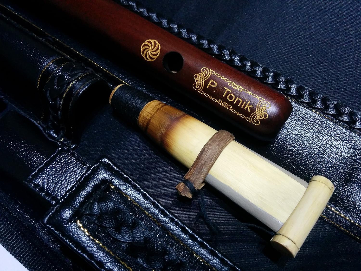 Armenian Duduk, Professional Musical Instrument, Handmade from Armenian Apricot Wood, 2 Professional Reeds, Eco-Leather Case, Made in Armenia, Flute, Oboe, Balaban, Woodwind