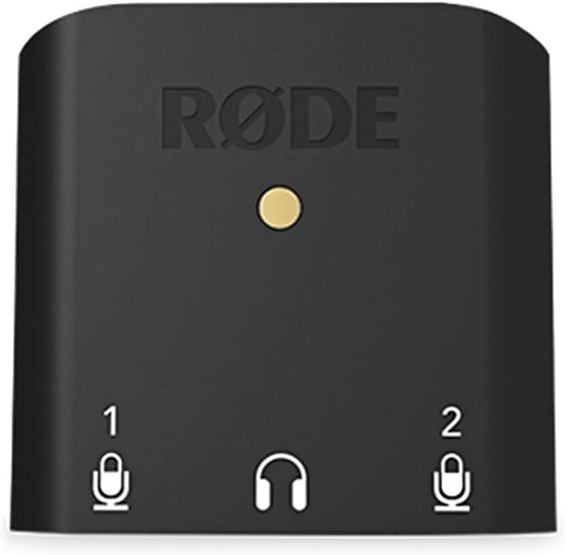 Rode AI-Micro USB Audio Interface,Black & RØDE Lavalier II Premium Ultra-Low-Profile Lavalier/Lapel Microphone for Broadcast, Filmmaking, Content Creation, Location and Studio Voice Recording