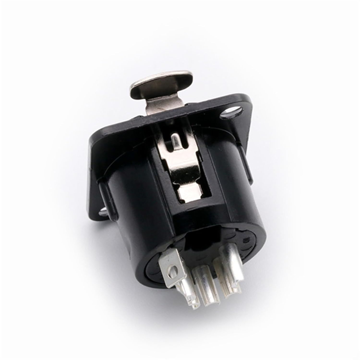 10Pcs/lot 5Pin XLR Panel Mount XLR Male Plug/Female Jack Socket Microphone MIC Cable Terminal XLR Chassis Wire Connector (Color : C1036x10)