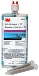 3M Two-Part Base & Accelerator (B/A) White Urethane Adhesive - Liquid 400 ml Cartridge - 08273 [PRICE is per KIT]
