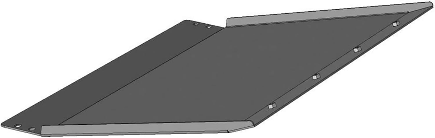 Black Horse Armour II Heavy Duty Front Bumper Skid Plate Only Matte Black Compatible with 2015-2017 Ford F-150-AFB-F117-SK