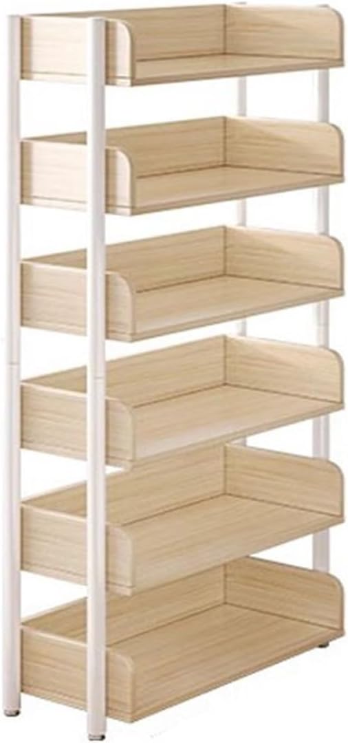 Printer Stand Multi-Layer Storage Shelf Organizer Printer Shelf Beside The Desk Simple Bookshelf Floor Storage Rack Office Printer Shelf(Small)