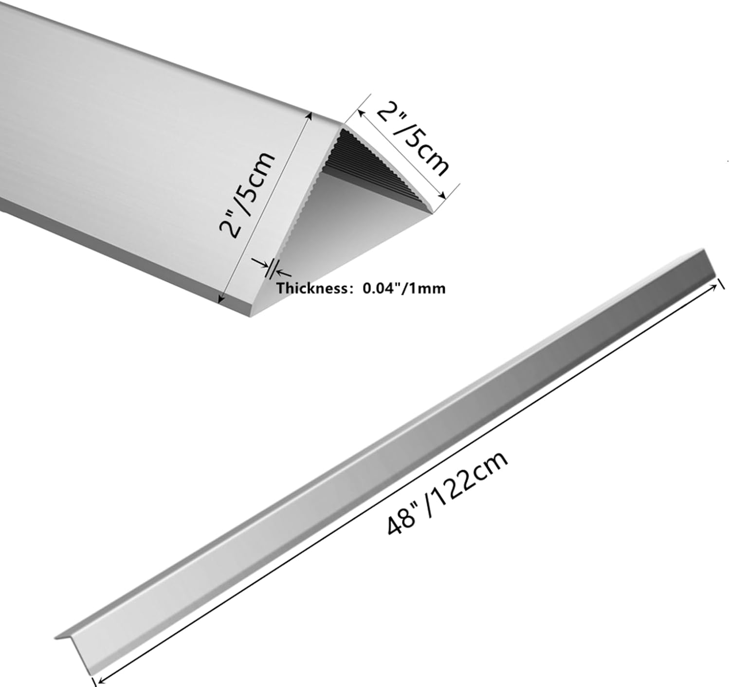 Aluminium Alloy Metal Corner Guards 12Pcs Wall Corner Protector 2