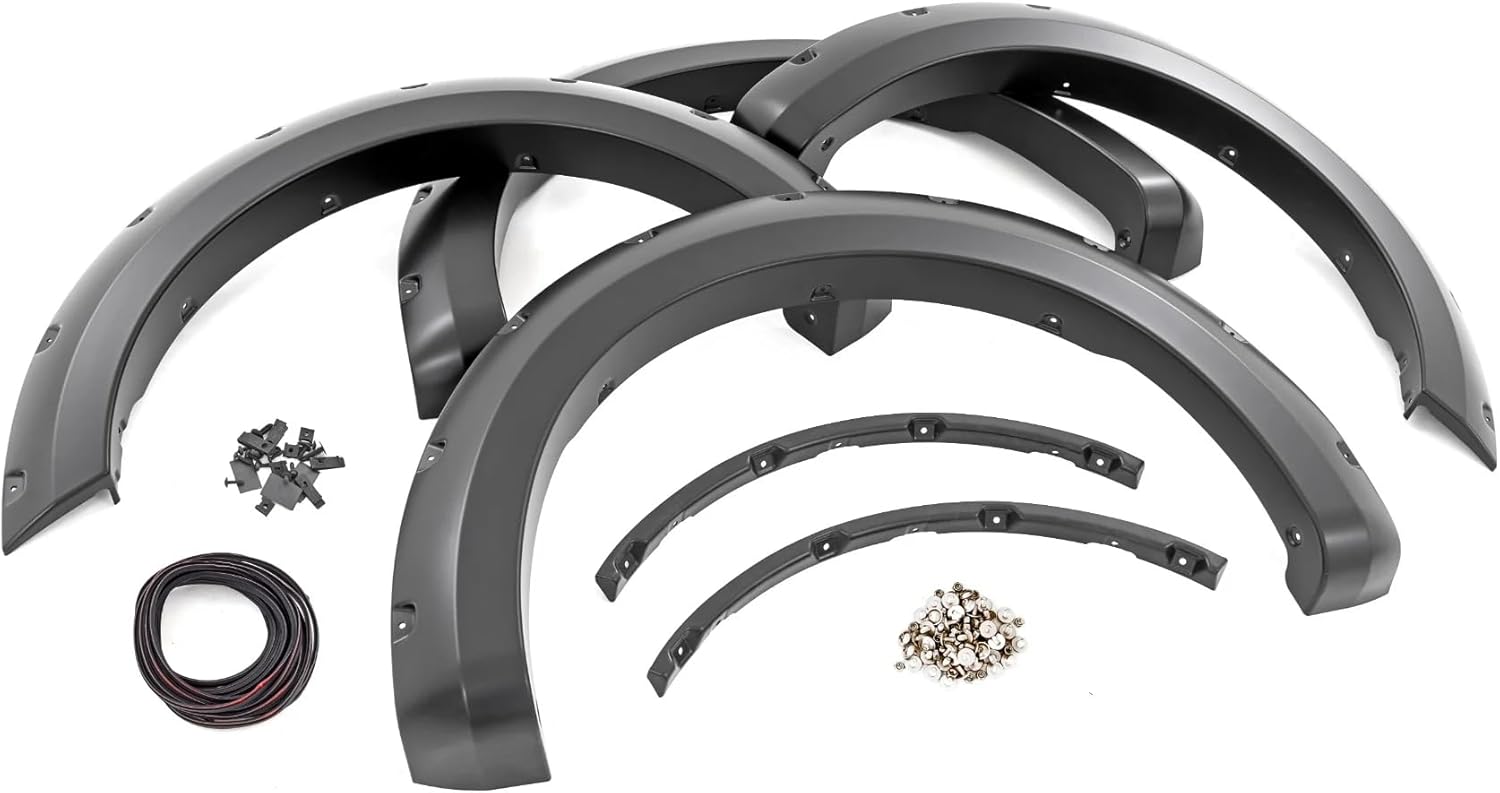 Rough Country Pocket Fender Flares for 2021-2024 Ford F-150 - F-F20911B
