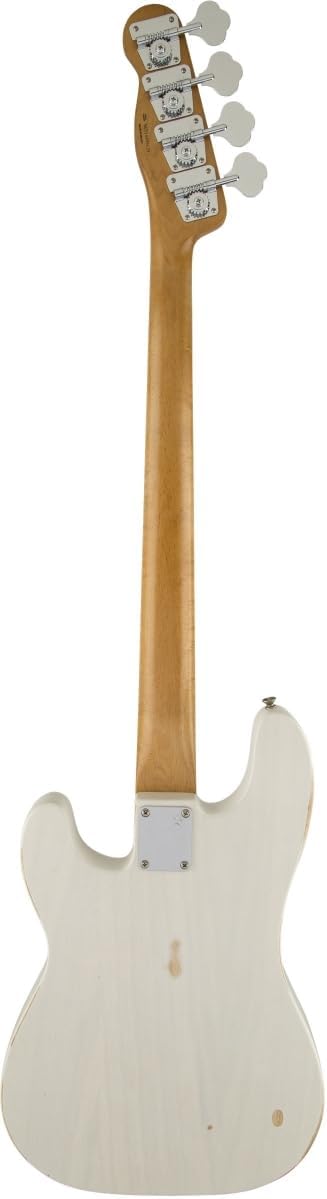 Fender 138410701 Mike Dirnt Roadworn Precision Bass, RW, White Blonde