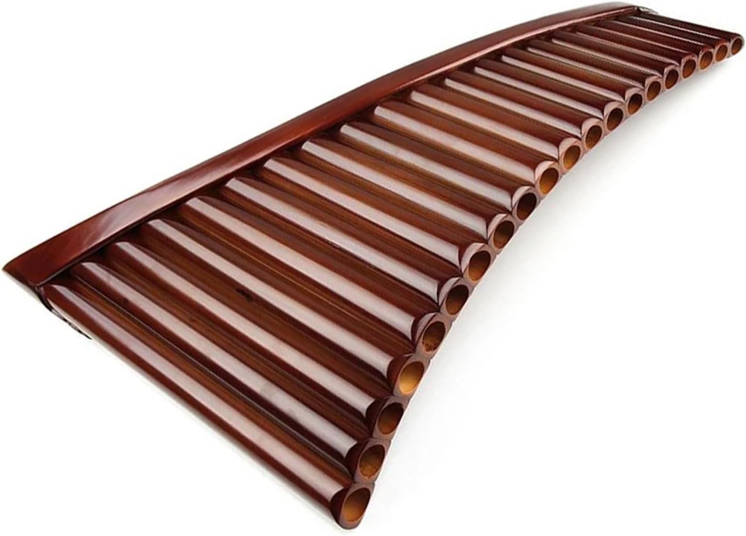 pan flute for beginners E Key 20 Pipes Panpipes Left Hand Brown Colour Flute Handmade Folk Pan Pipes Woodwind Musical Instrument