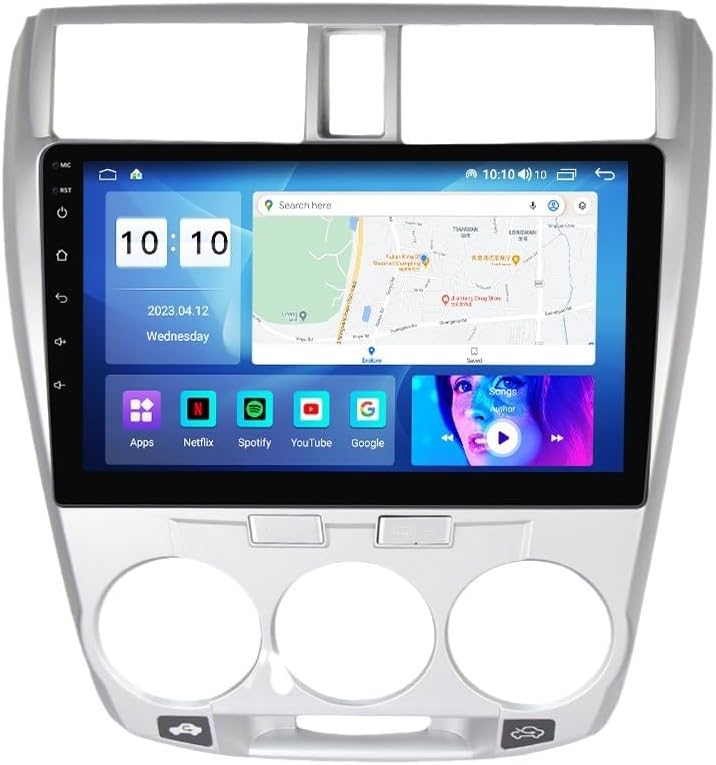 Generic Car Stereo Radio for Honda City 2008-2013 2G RAM+32G ROM…