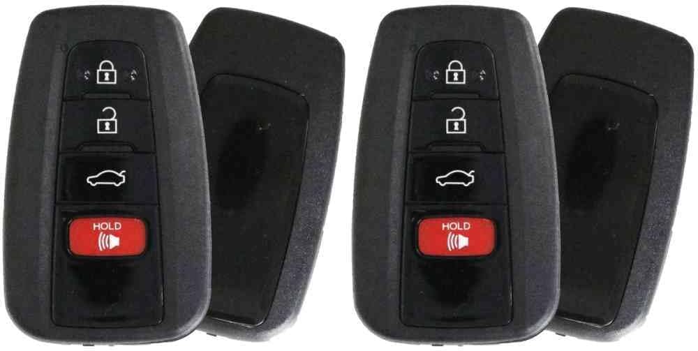 Replacement Smart Key Fob for Toyota Avalon 2019 FCC HYQ14FBE Part Number 8990H-07010 8990H-07020 Pack of 2