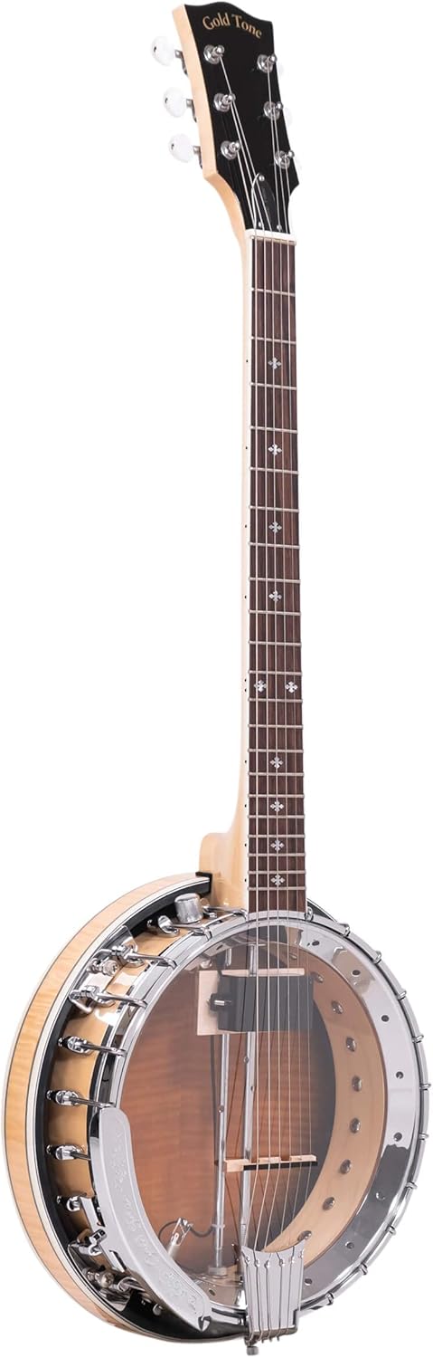 Gold Tone GT-750 Banjitar Deluxe Banjo (Six String, Rosewood)