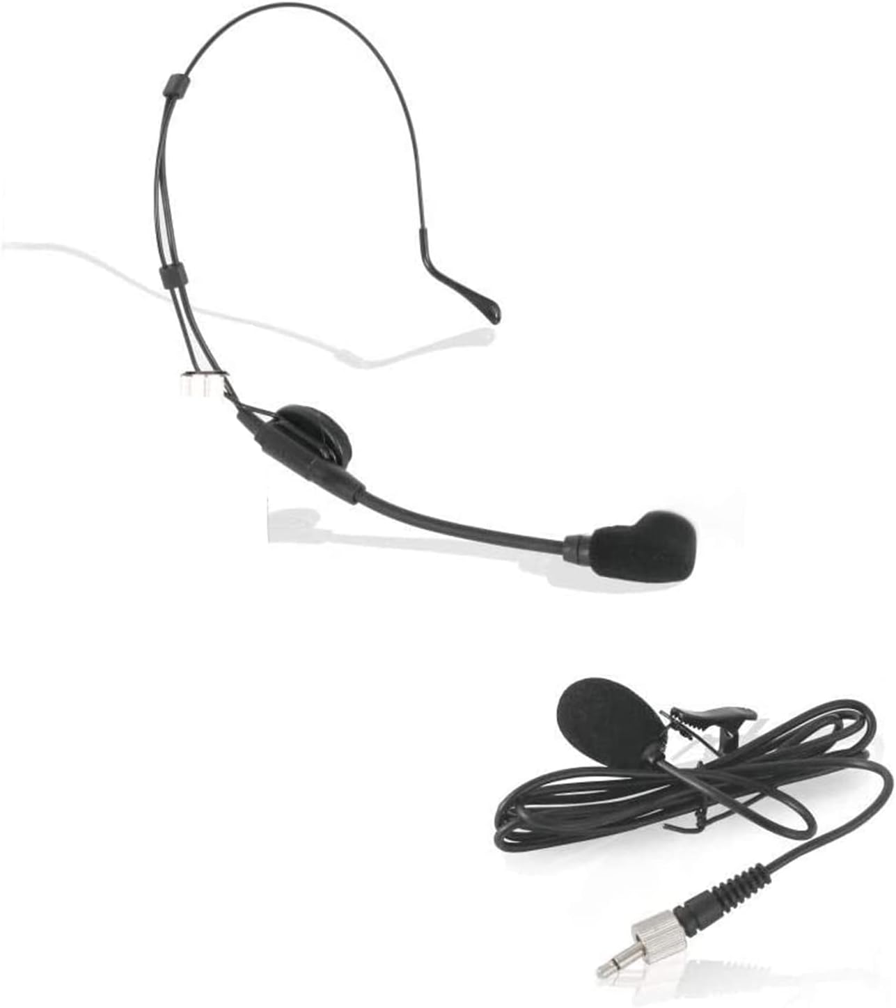 Berlingtone) Dual UHF Wireless Microphone System, with Headset Mic, 60 Adjustable Frequency Channels, with Rechargeable Receiver, Karaoke, Wedding, DJ, Party, Church, up to 200ft Range, BR-103UM