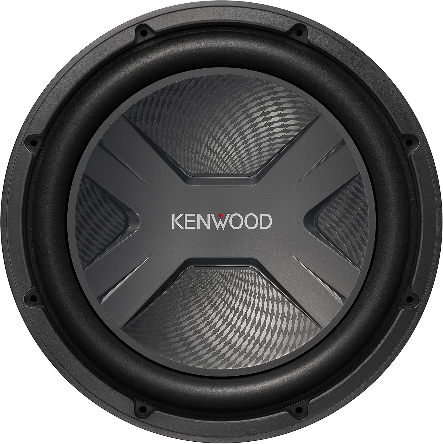 Kenwood KFC-W3041 Car Subwoofer - 2000 Watts Maximum Power, 12 Inch, Single 4 Ohm Voice Coil, Sold Individually