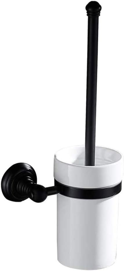 European Bathroom Toilet Toilet Brush Holder ，Toilet Hardware Pendant, Retro Copper Brushed Toilet Brush