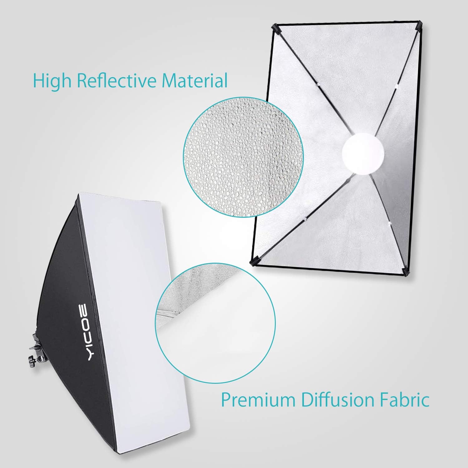 Softbox Photography Lighting Kit Professional Photo Studio Equipment 20