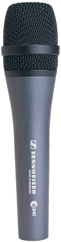 Sennheiser E845 Super Cardioid Handheld Dynamic Microphone with XLR-XLR Cable and Pop filter
