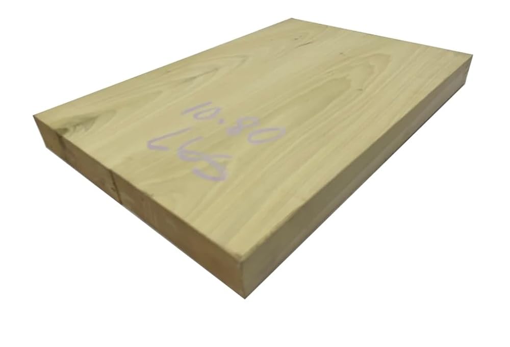 Exotic Wood Zone | Yellow Poplar Electric/Bass Musical Wood Body Blanks | Guitar Luthier Tonewood Suppliers | Unglued Planed - 24