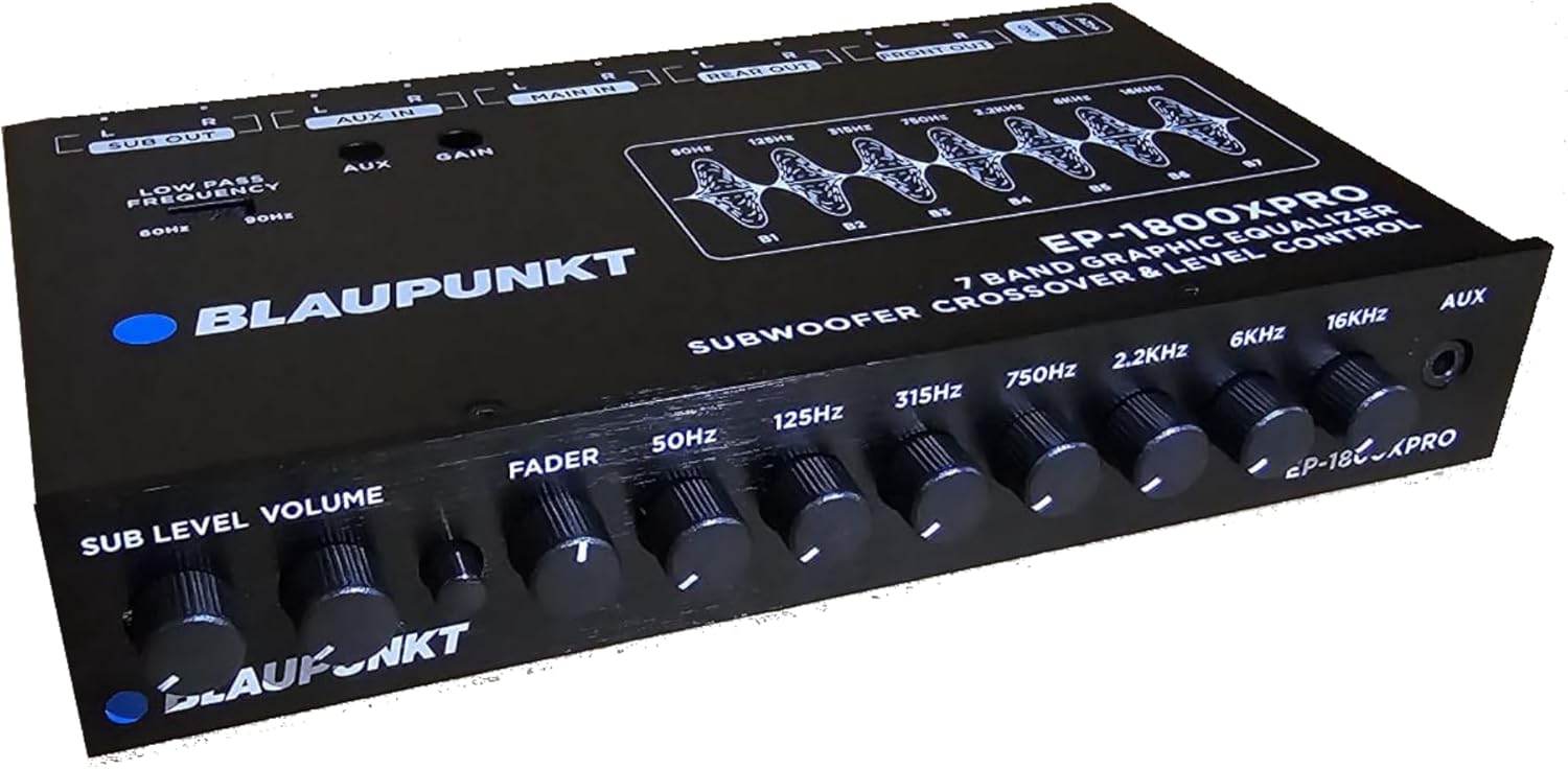 BLAUPUNKT EQ700 7-Band Car Audio Equalizer