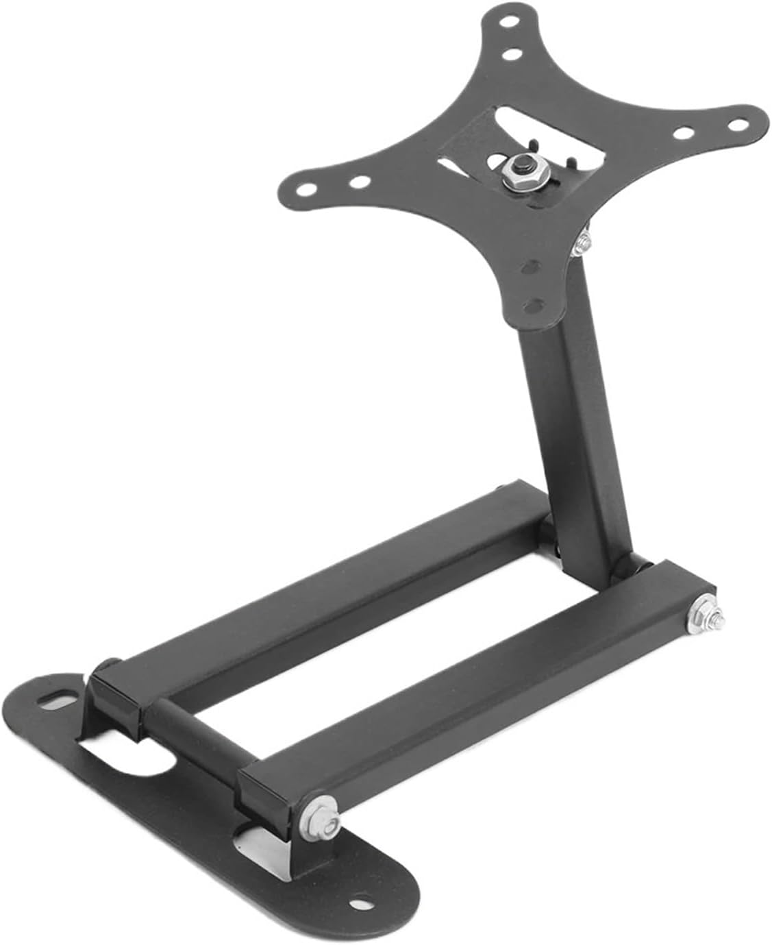 Adjustable Wall Mount Bracket for 17 32 Inch Monitors & TVs Heavy Duty 30kg Load Capacity 2 Piece Extendable Design for Optimal Viewing Angles