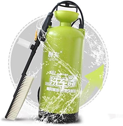 JIAN YA NA 16L Portable Household Cleaning Machine Manual Car Washing Machine Polishing Machine for Office Car Home Outdoor Travel