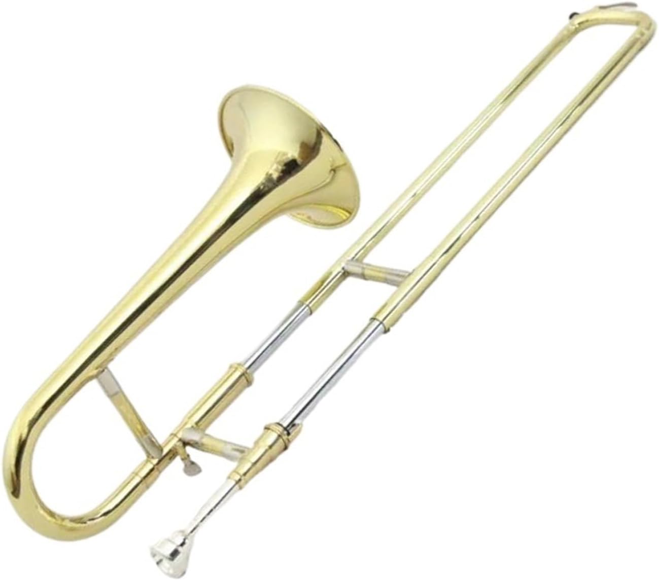 Professionals euphonium Useful Soprano Trombone In Brass And Gold Lacquer With Canvas Bag Case