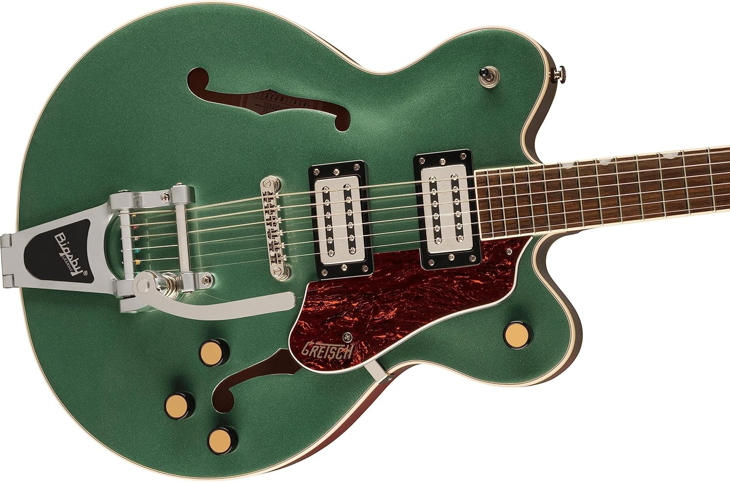 Gretsch G2622T Streamliner Center Block Double-Cut Electric Guitar - Steel Olive