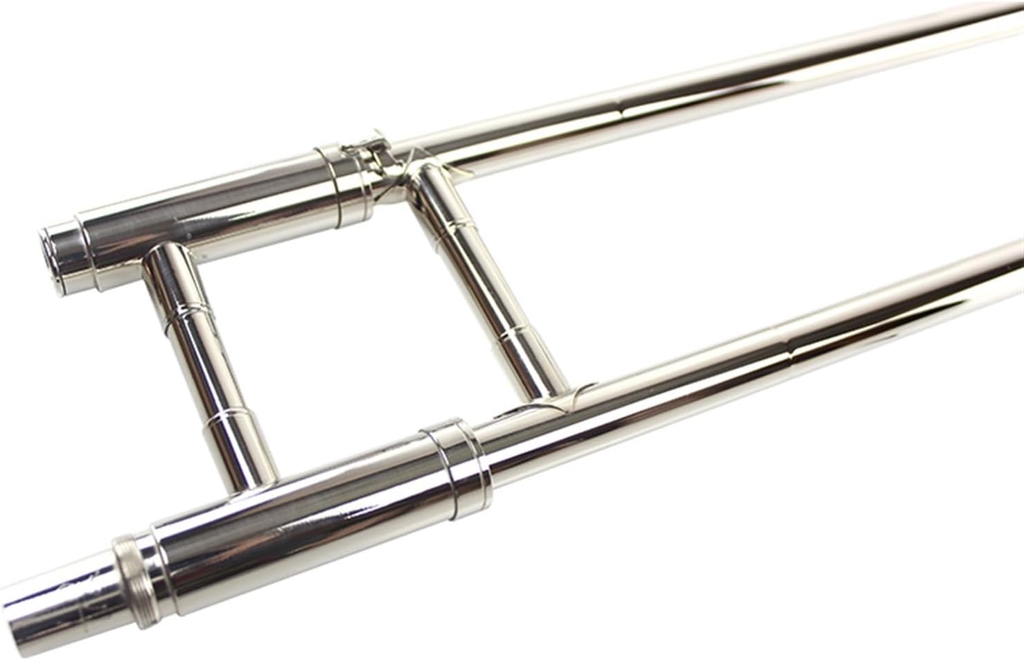 Professionals euphonium B Flat Tuned Mouth B Flat/F Transposed Tenor Trombone Instrument Phosphor Copper Pull Tube Nickel Silver Plated