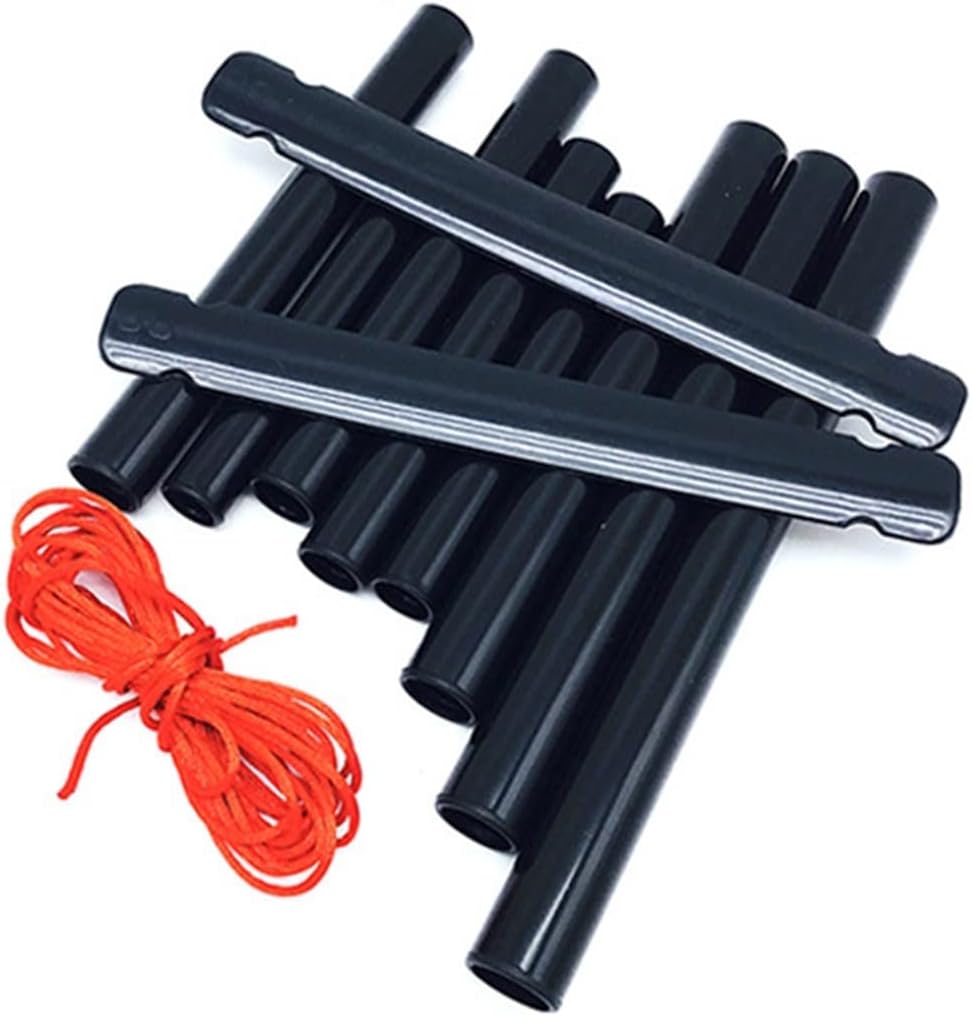 PanPipes Woodwind Instrument 8 Pipe/10 Pipe Thin Bamboo Bitter Bamboo Pan Flute Musical Instrument (Color : 8 Tubes Yellow 1)