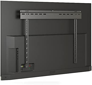 TV Wall BracketTV Stand with Bracket Low Profile Fixed TV Wall Mount Bracket for Most 37-90 Inch Flat Curved Screen TVs Steel Ultra Slim TV Mounting Bracket, Built-in Spirit Level TV Mount S